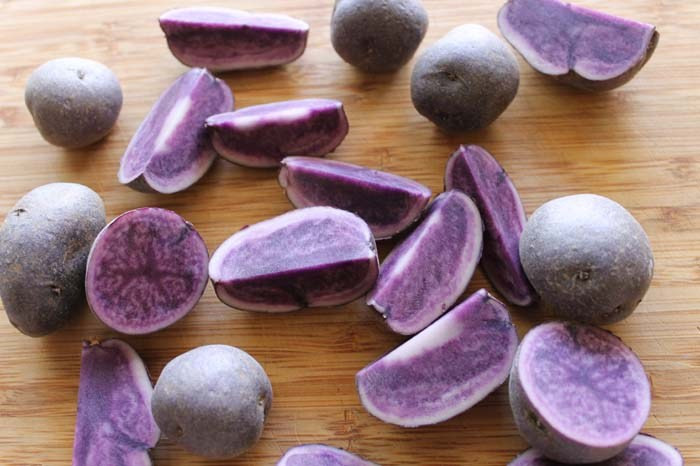 Roasted Purple Potatoes
 Roasted Purple Potatoes with Tarragon Robust Recipes