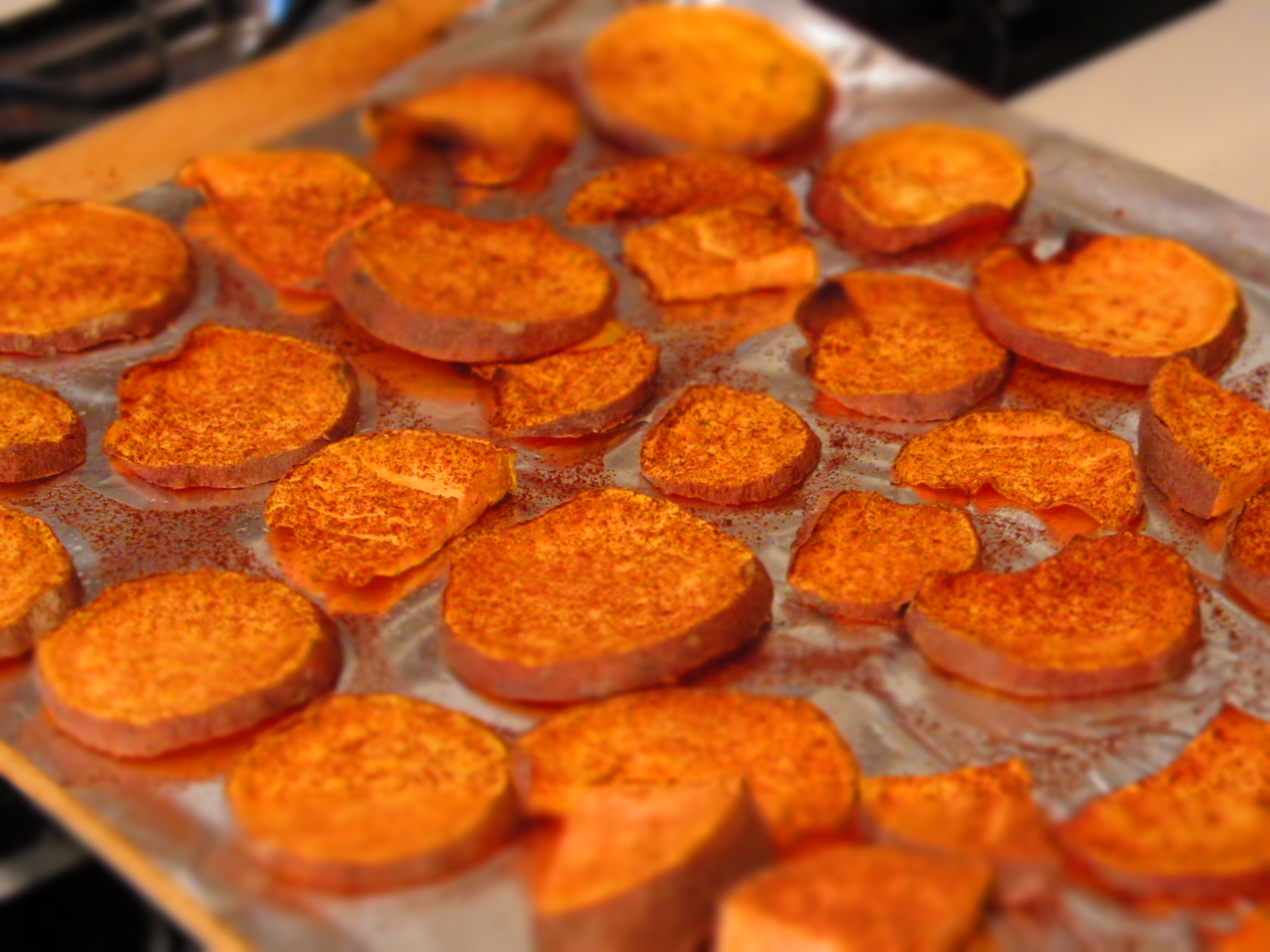 Roasted Sweet Potato Slices
 Baked Sweet Potato Slices – Lindsay Ann Loft