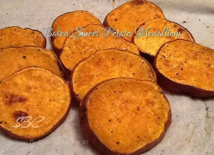 Roasted Sweet Potato Slices
 Sweet Potatoes Baked Sweet Potato Slices
