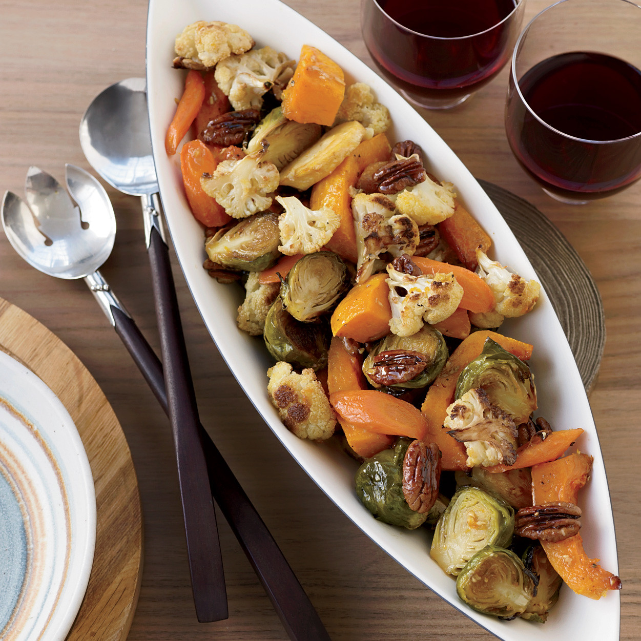 Roasted Vegetables Thanksgiving
 Perfecting Thanksgiving Dinner Ve ables