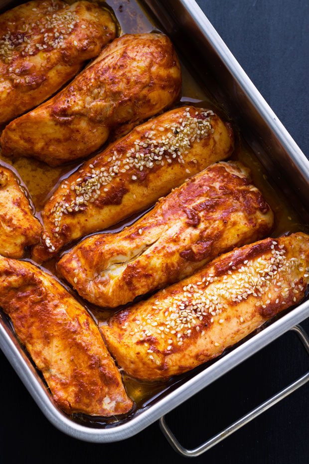 Roasting Chicken Breasts
 Roasted Harissa Chicken Breasts Recipe — Eatwell101