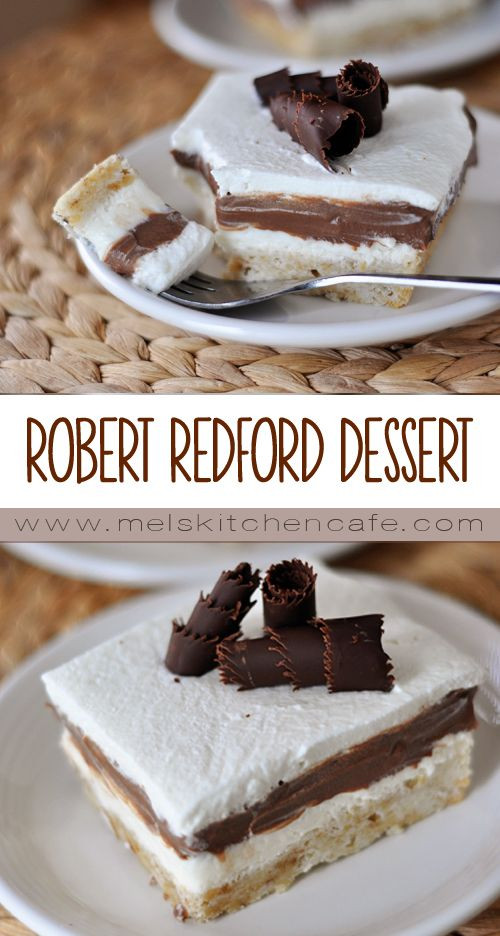 Robert Redford Dessert
 Robert Redford Dessert My Way Recipe