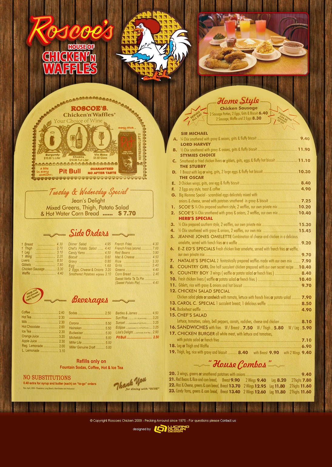 Roscoe'S Chicken And Waffles Menu
 waffles – hungryshutterbug