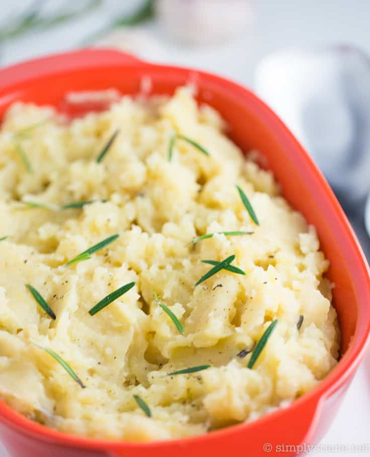 Rosemary Garlic Mashed Potatoes
 Slow Cooker Rosemary Garlic Mashed Potatoes Simply Stacie