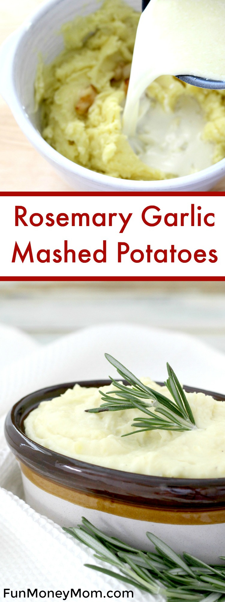 Rosemary Garlic Mashed Potatoes
 Rosemary Garlic Mashed Potatoes