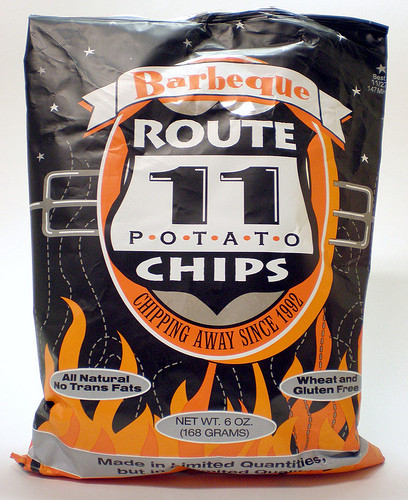 Route 11 Potato Chips
 Route 11 Barbeque Potato Chips A Review