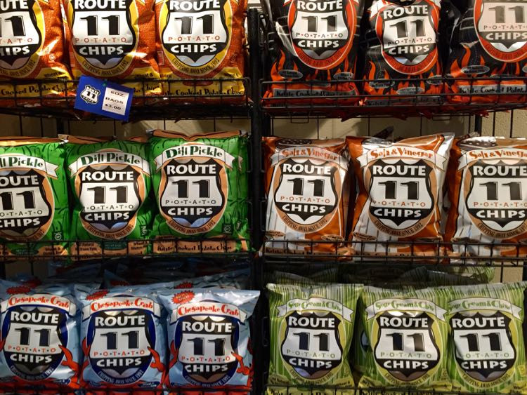 Route 11 Potato Chips
 Virginia Gift Guide for Residents and Travelers Who LOVEVA