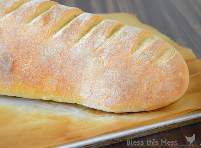 Rustic Italian Bread
 Rustic Italian Bread Bless This Mess