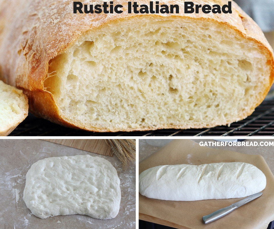 Rustic Italian Bread
 Rustic Italian Bread