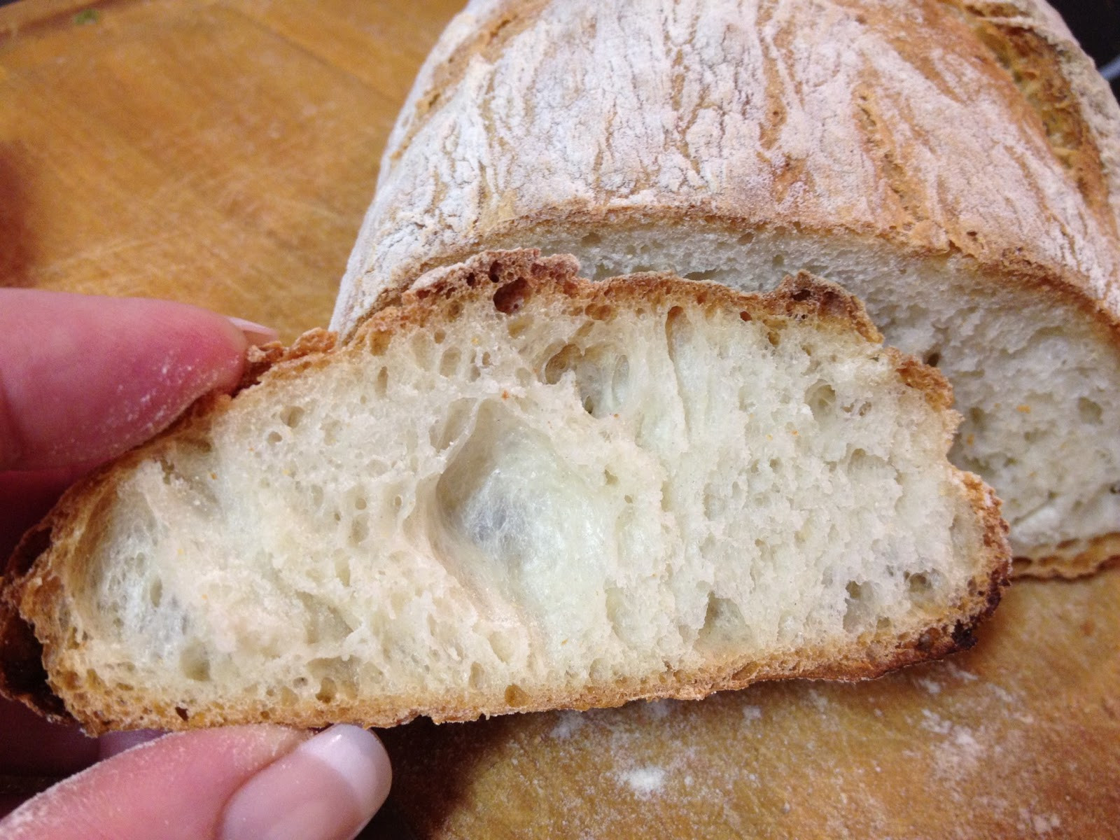 Rustic Italian Bread
 Tracy Cooks in Austin Crusty Rustic Italian Bread