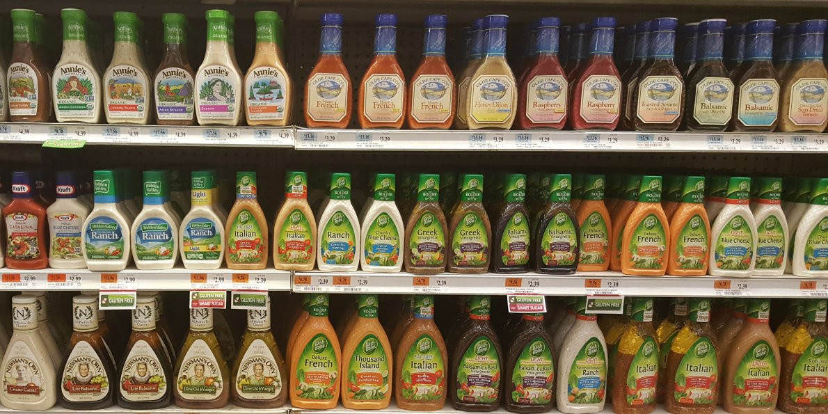 Salad Dressings List
 RANKED Salad dressings with the fewest calories