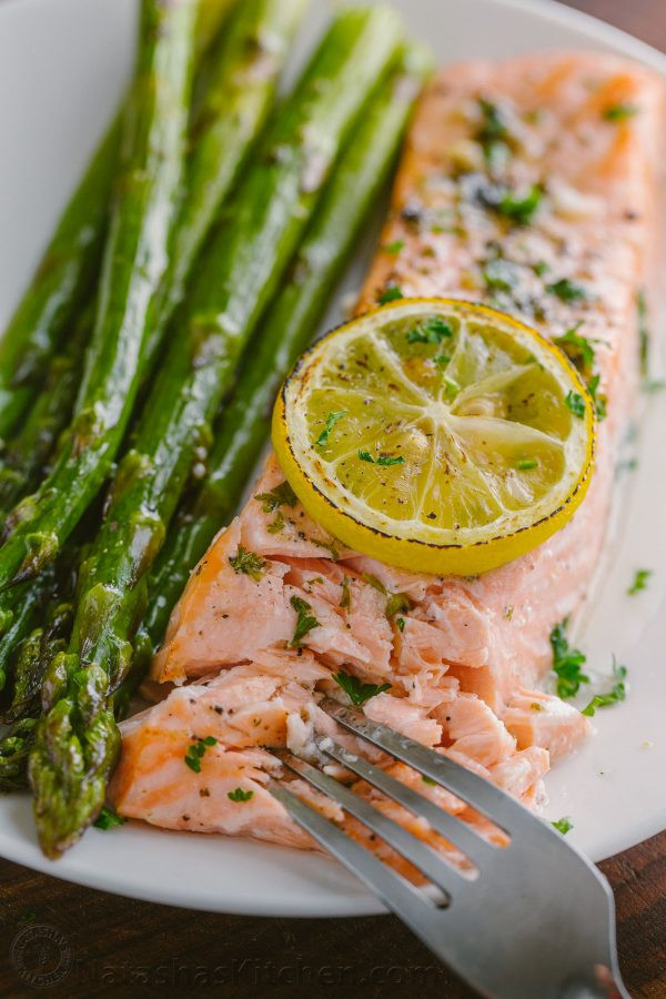 Salmon And Asparagus Recipe
 e Pan Salmon Asparagus Recipe VIDEO NatashasKitchen