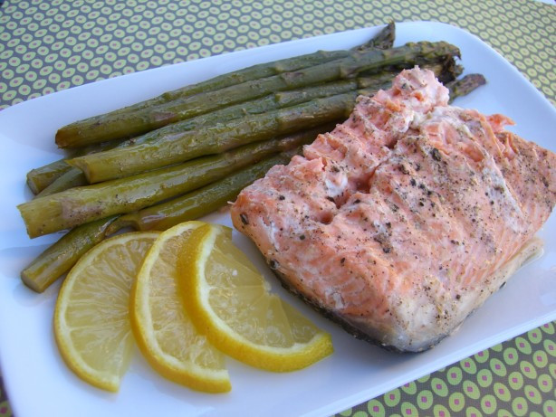 Salmon And Asparagus Recipe
 Salmon And Asparagus In Foil Recipe Food