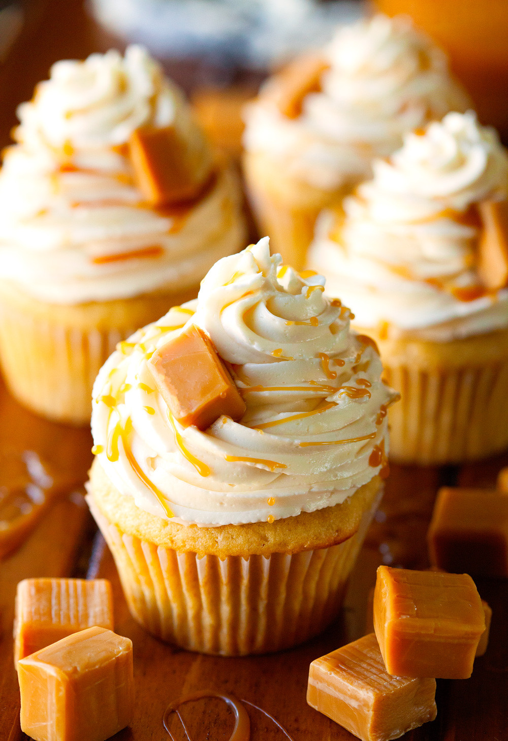 Salted Caramel Cupcakes
 The Best Salted Caramel Cupcakes