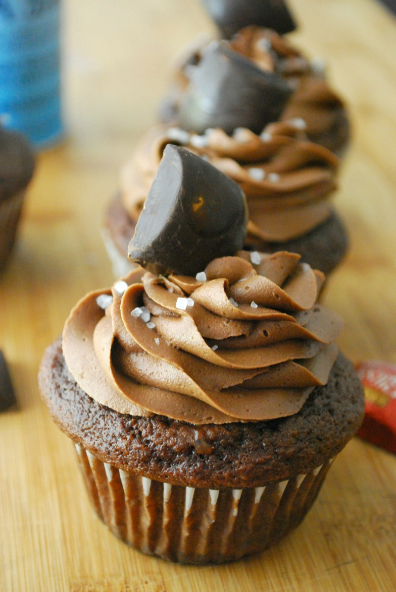 Salted Caramel Cupcakes
 Chocolate Salted Caramel Cupcakes