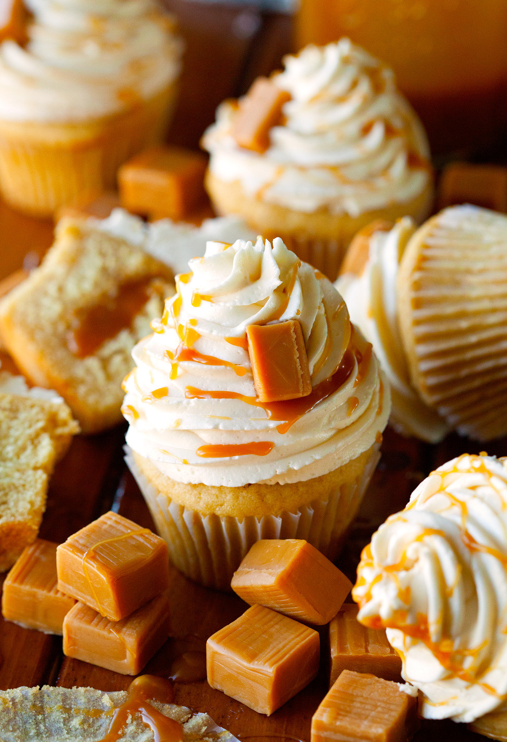 Salted Caramel Cupcakes
 The Best Salted Caramel Cupcakes