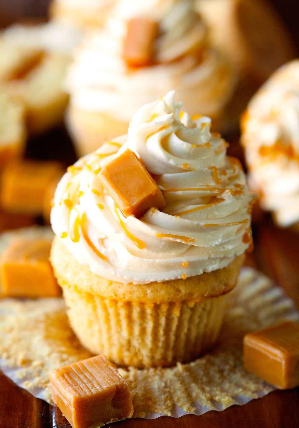 Salted Caramel Cupcakes
 The Best Salted Caramel Cupcakes