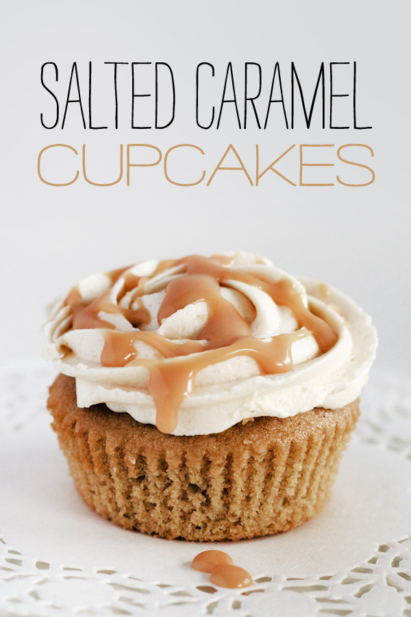 Salted Caramel Cupcakes
 Triple Salted Caramel Cupcakes Love Swah