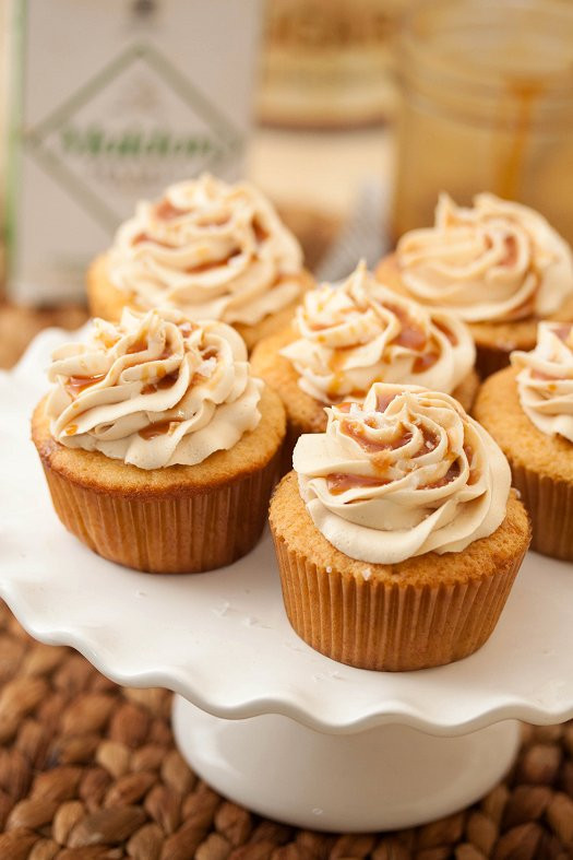 Salted Caramel Cupcakes
 Salted Caramel Cupcakes Tide & Thyme