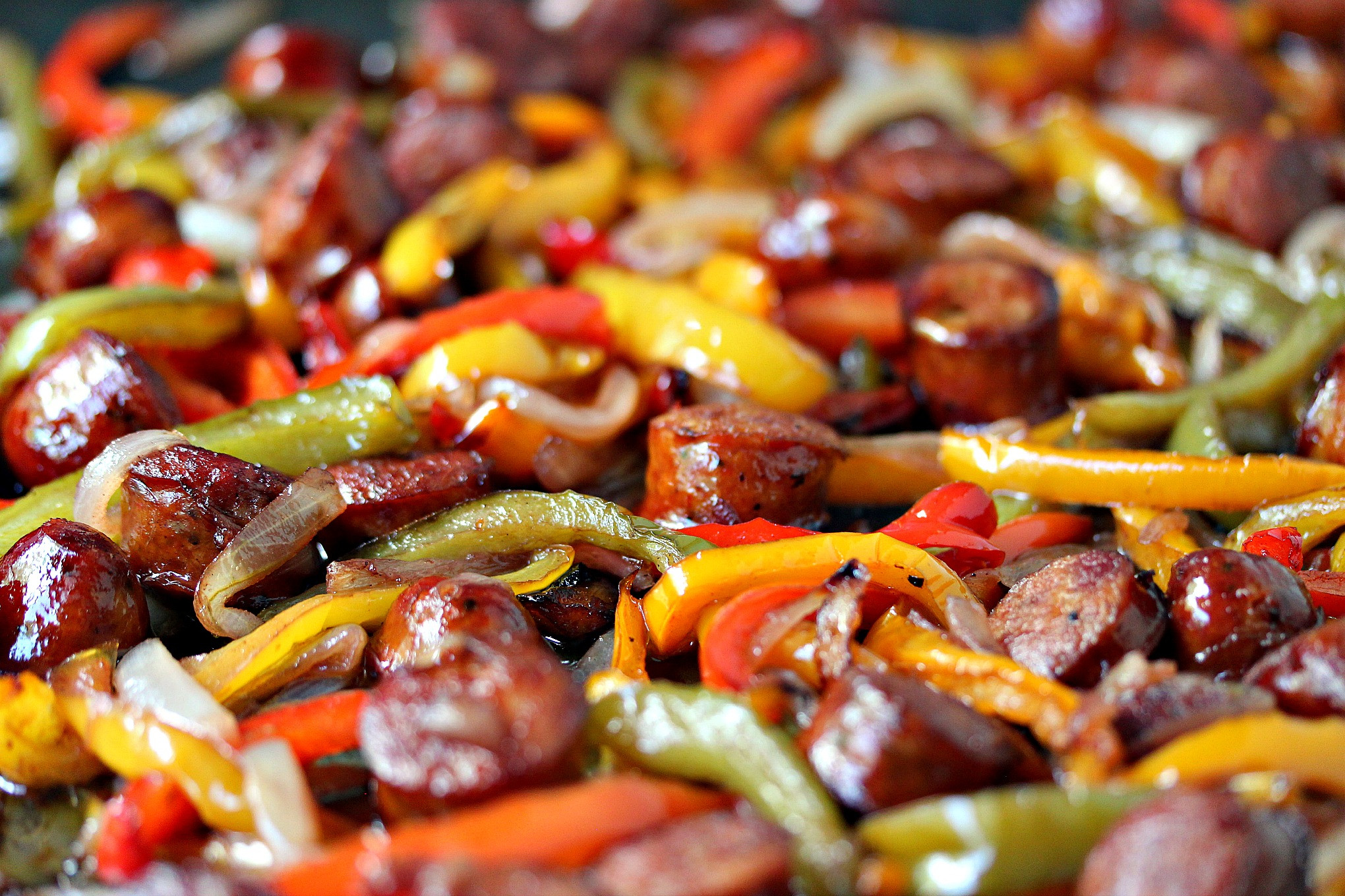 Sausage Dinner Recipes
 Sheet Pan Sausage and Peppers