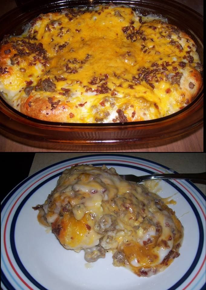 Sausage Gravy Breakfast Casserole
 17 Best images about Breakfast on Pinterest