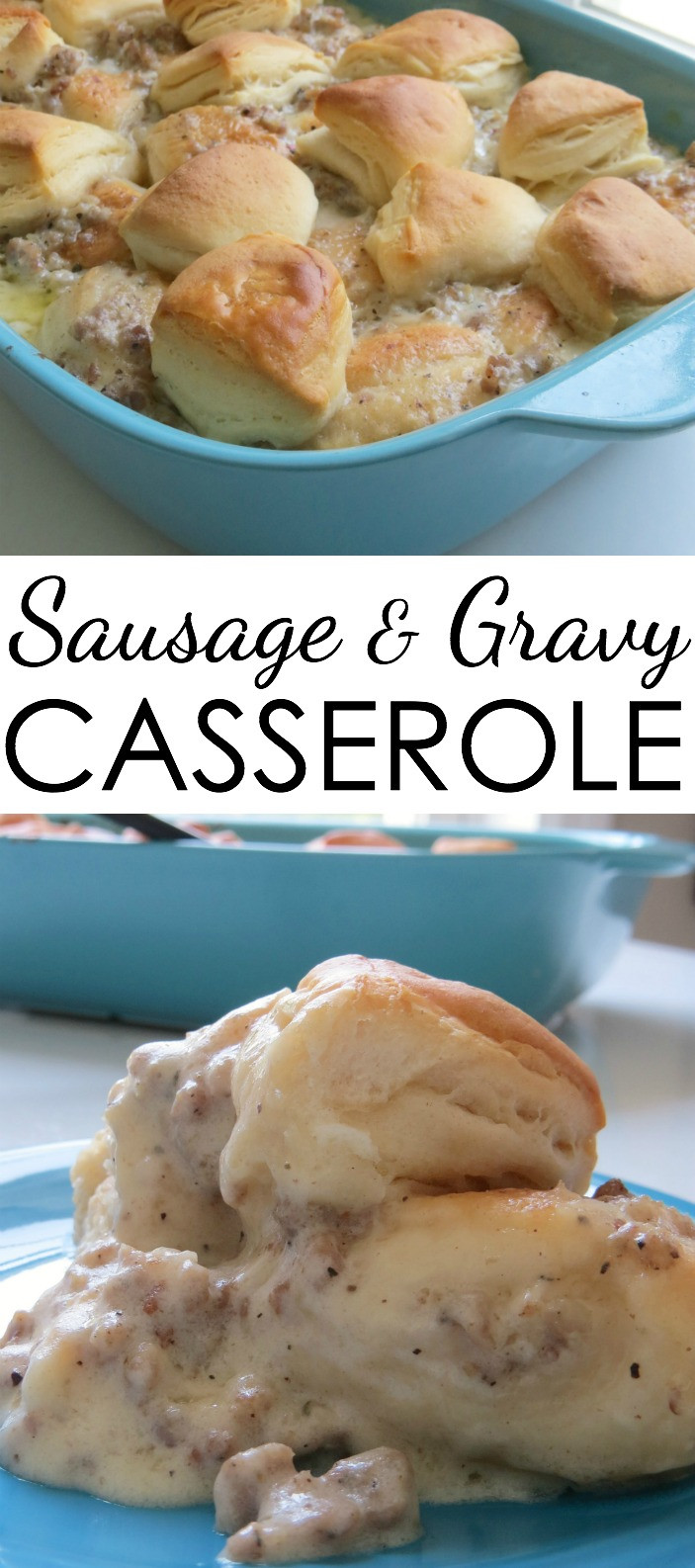 Sausage Gravy Breakfast Casserole
 Sausage and Gravy Casserole Recipe Written Reality