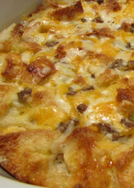 Sausage Gravy Breakfast Casserole
 Pinterest • The world’s catalog of ideas