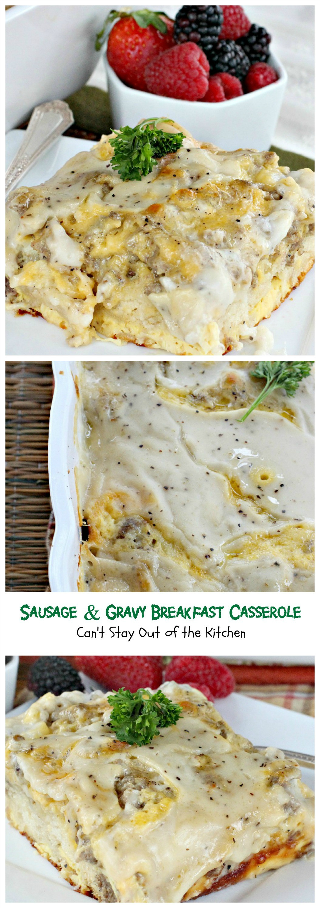 Sausage Gravy Breakfast Casserole
 Sausage and Gravy Breakfast Casserole Can t Stay Out of