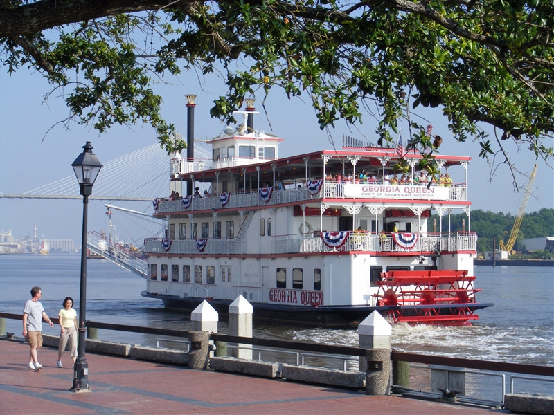Savannah Dinner Cruise
 Riverboat Dinner Cruise Tour on Savannah River via Tour Sales