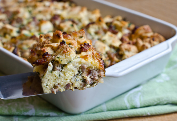 Savory Bread Pudding Recipes
 Savory Sausage and Cheddar Bread Pudding ce Upon a Chef