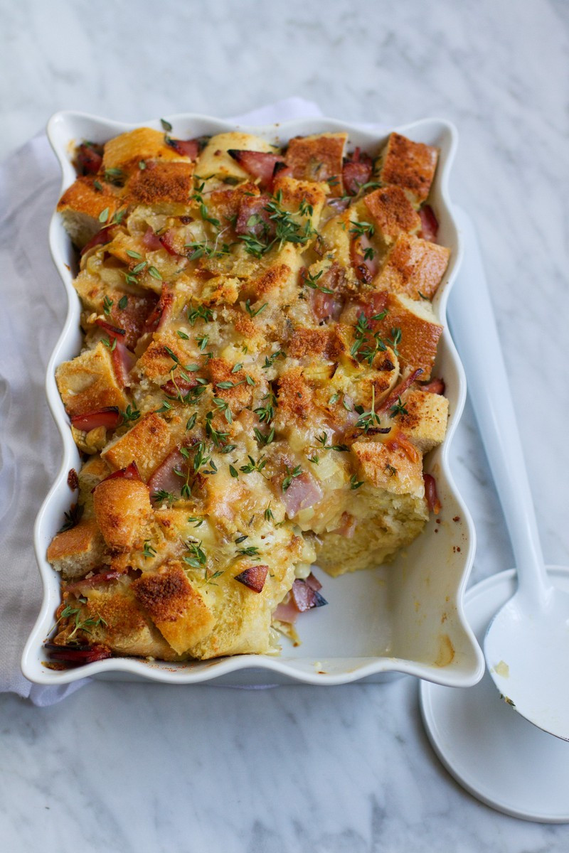 Savory Bread Pudding Recipes
 Croque Monsieur Savory Bread Pudding