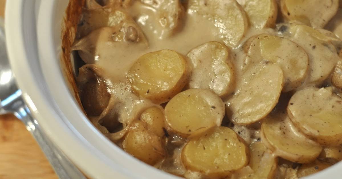 Scalloped Potatoes And Ham With Cream Of Mushroom Soup
 10 Best Scalloped Potato Recipes with Cream of Mushroom
