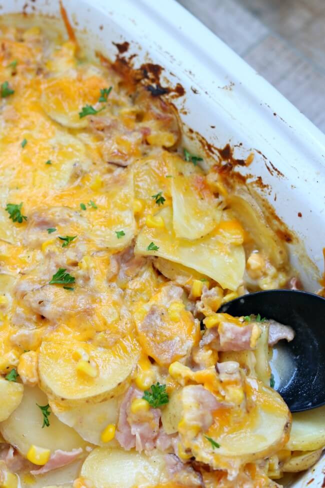 Scalloped Potatoes In Crock Pot
 Slow Cooker Cheesy Scalloped Potato Casserole 365 Days