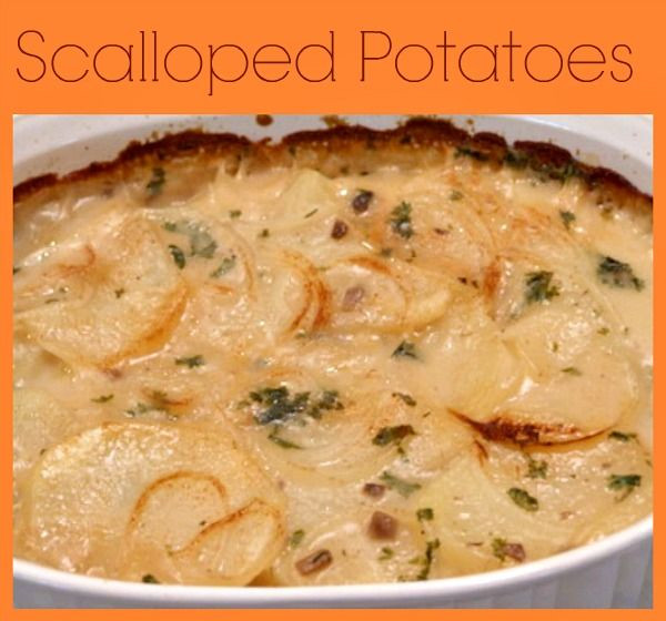 Scalloped Potatoes With Mushrooms Soup
 15 best images about Tater Tots on Pinterest