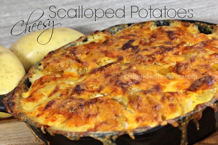 Scalloped Potatoes With Mushrooms Soup
 Easy Cheesy Scalloped Potatoes with a secret cooking tip