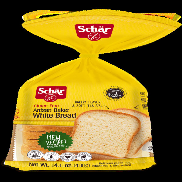 Schar Gluten Free Bread
 Schar Artisan White Bread Strictly Gluten Free