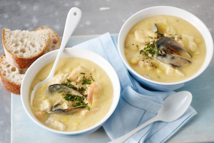 Seafood Chowder Recipes
 Seafood chowder