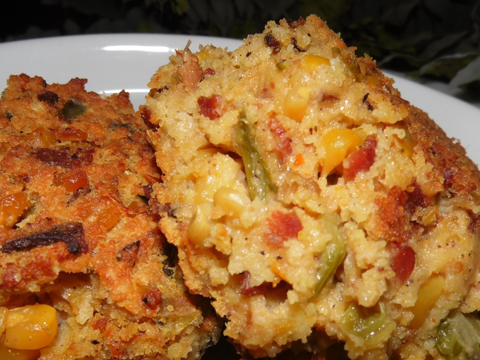 Seafood Cornbread Dressing
 Oh La LaY all French Style and Southern Charm