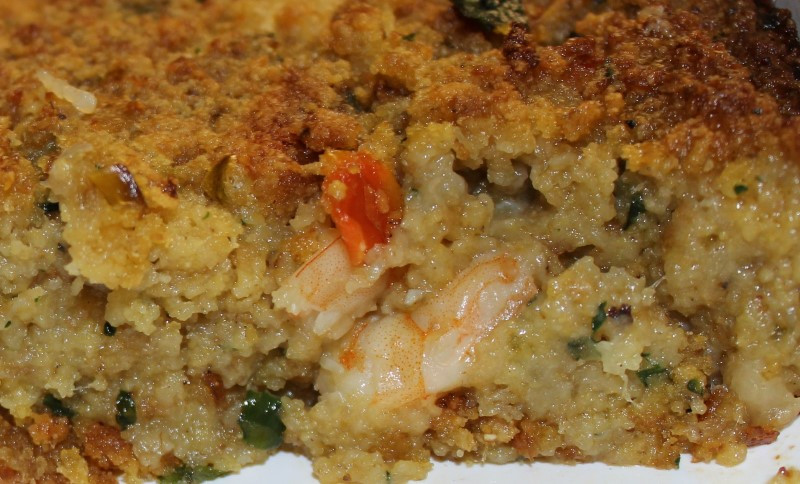 Seafood Cornbread Dressing
 Fish Recipe Types