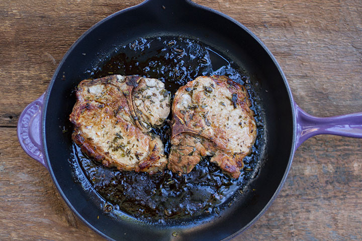 Seared Pork Chops
 Recipes for IBD and IBS Sear Roasted Pork Chops