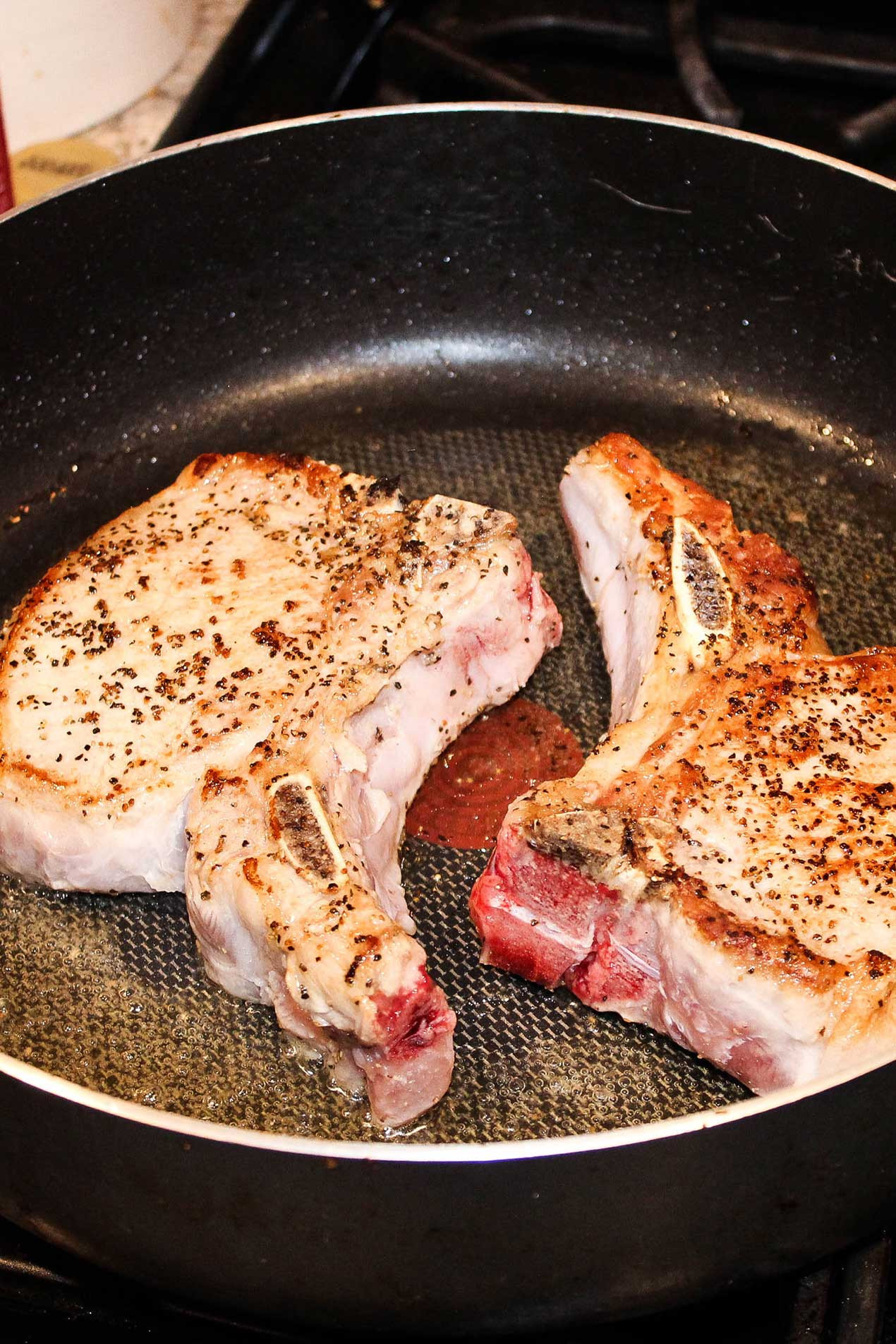 Seared Pork Chops
 Seared Pork Chops in Caper Sauce Recipe
