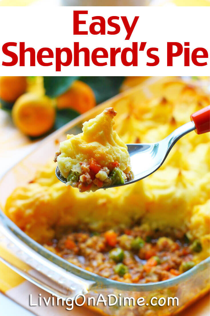 Shepherd'S Pie Recipe Easy
 Easy Shepherd s Pie Recipe Cottage Pie Living on a Dime