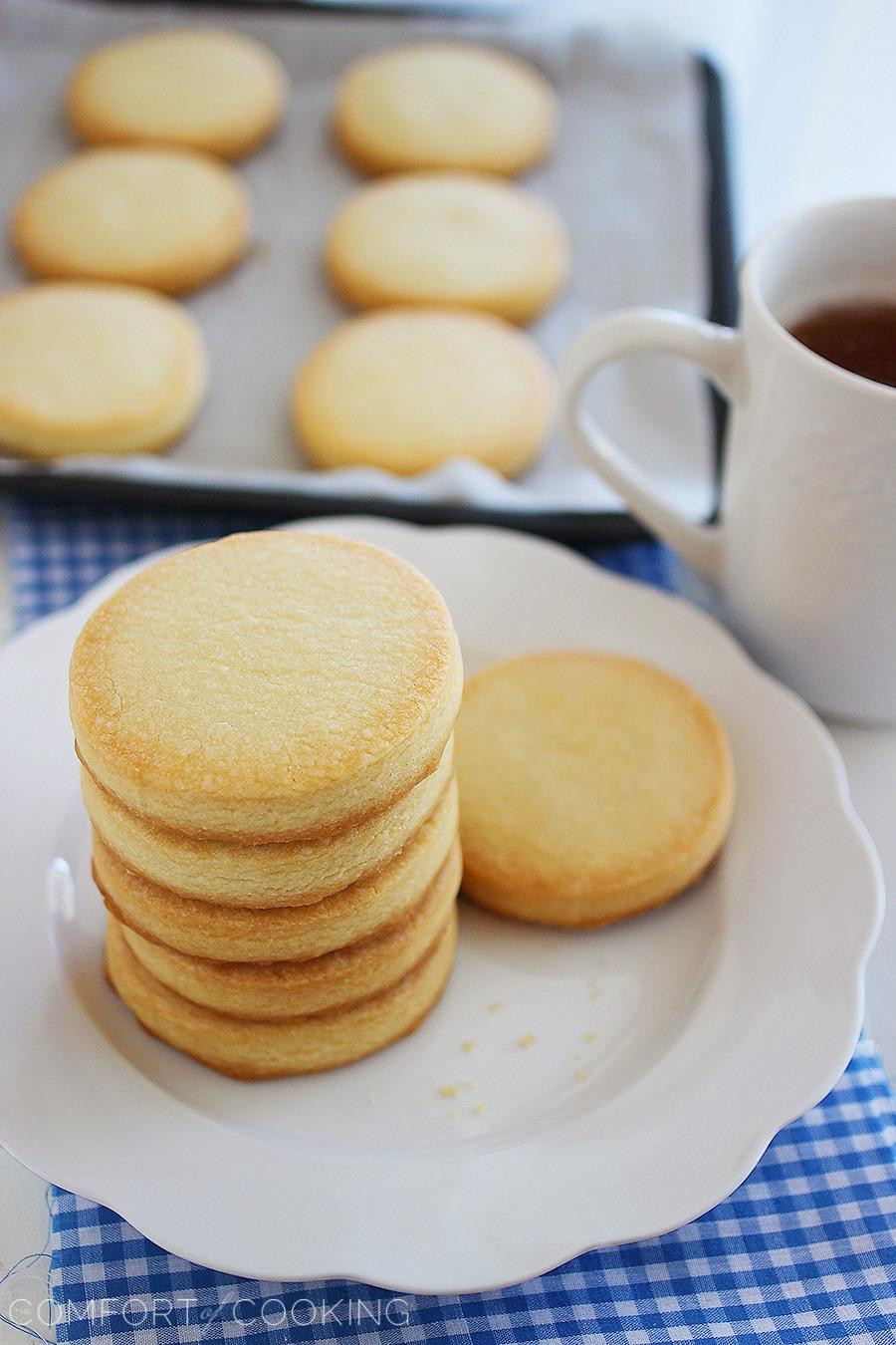 Shortbread Cookies Recipe
 3 Ingre nt Shortbread Cookies