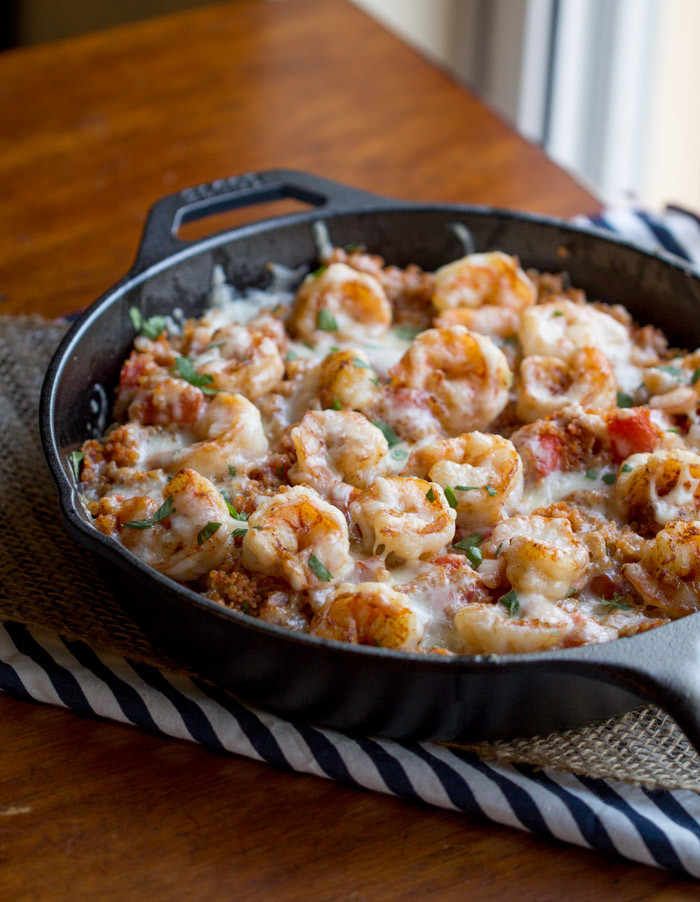 Shrimp And Quinoa
 Cajun Shrimp and Quinoa Casserole