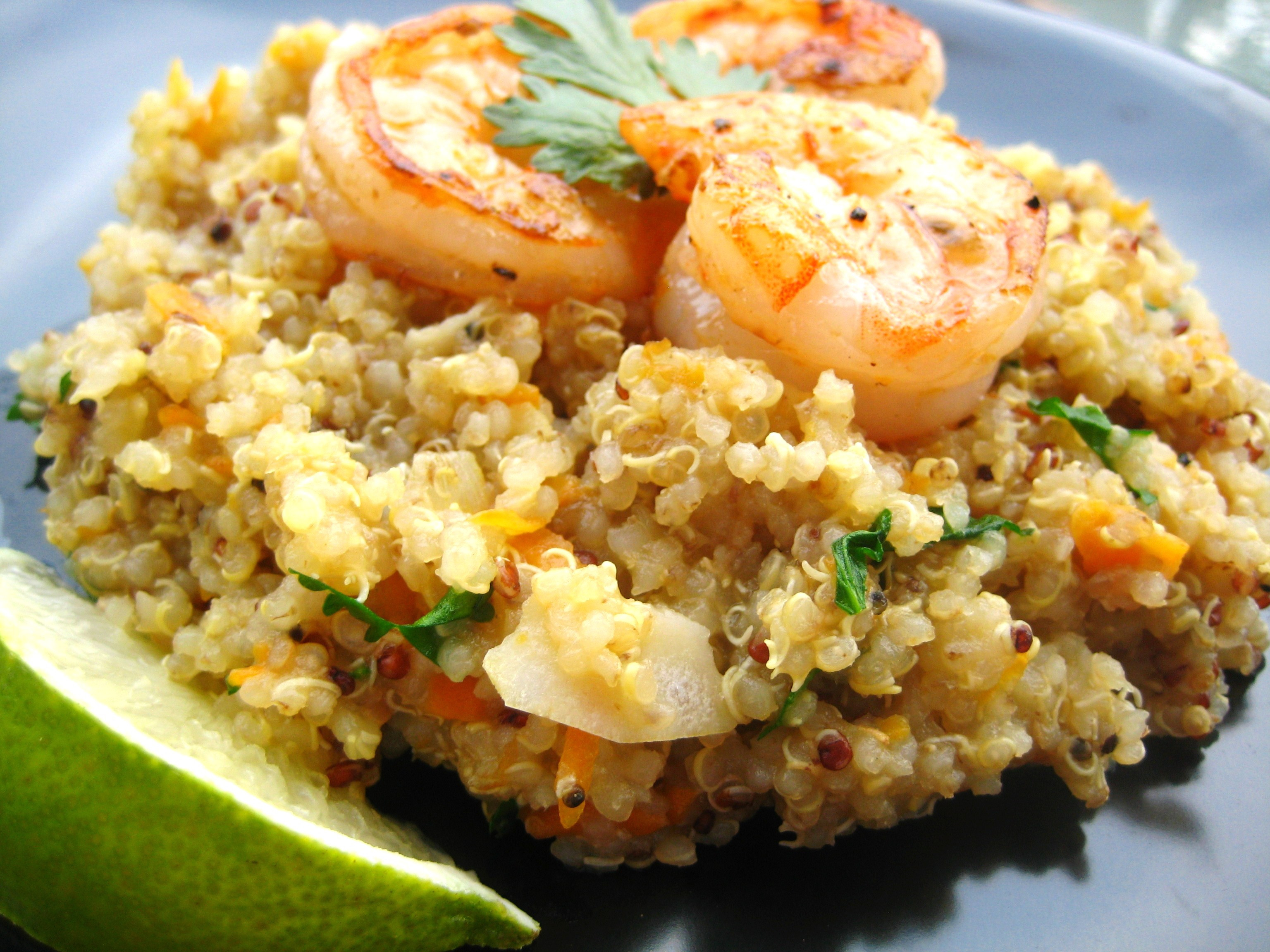 Shrimp And Quinoa
 Shrimp Quinoa Recipe — Dishmaps