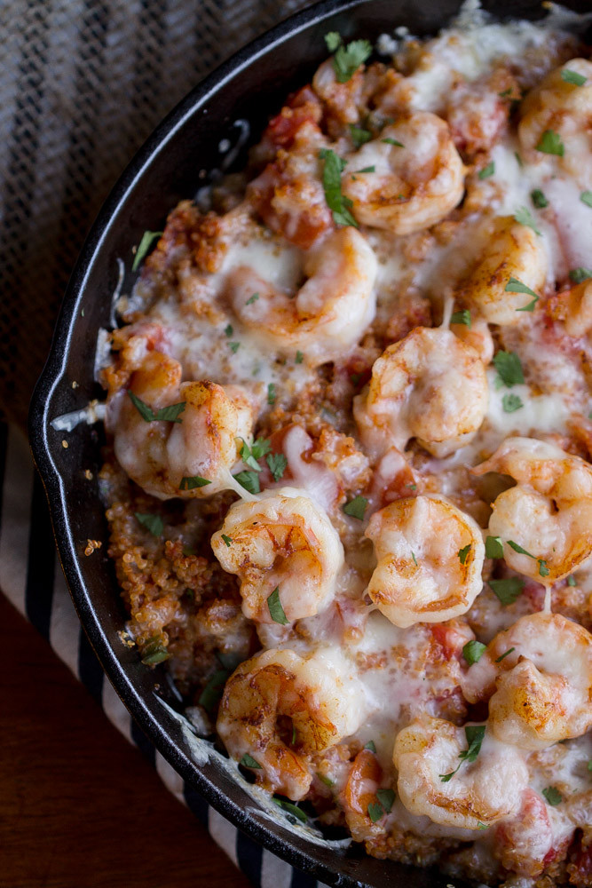 Shrimp And Quinoa
 Cajun Shrimp and Quinoa Casserole