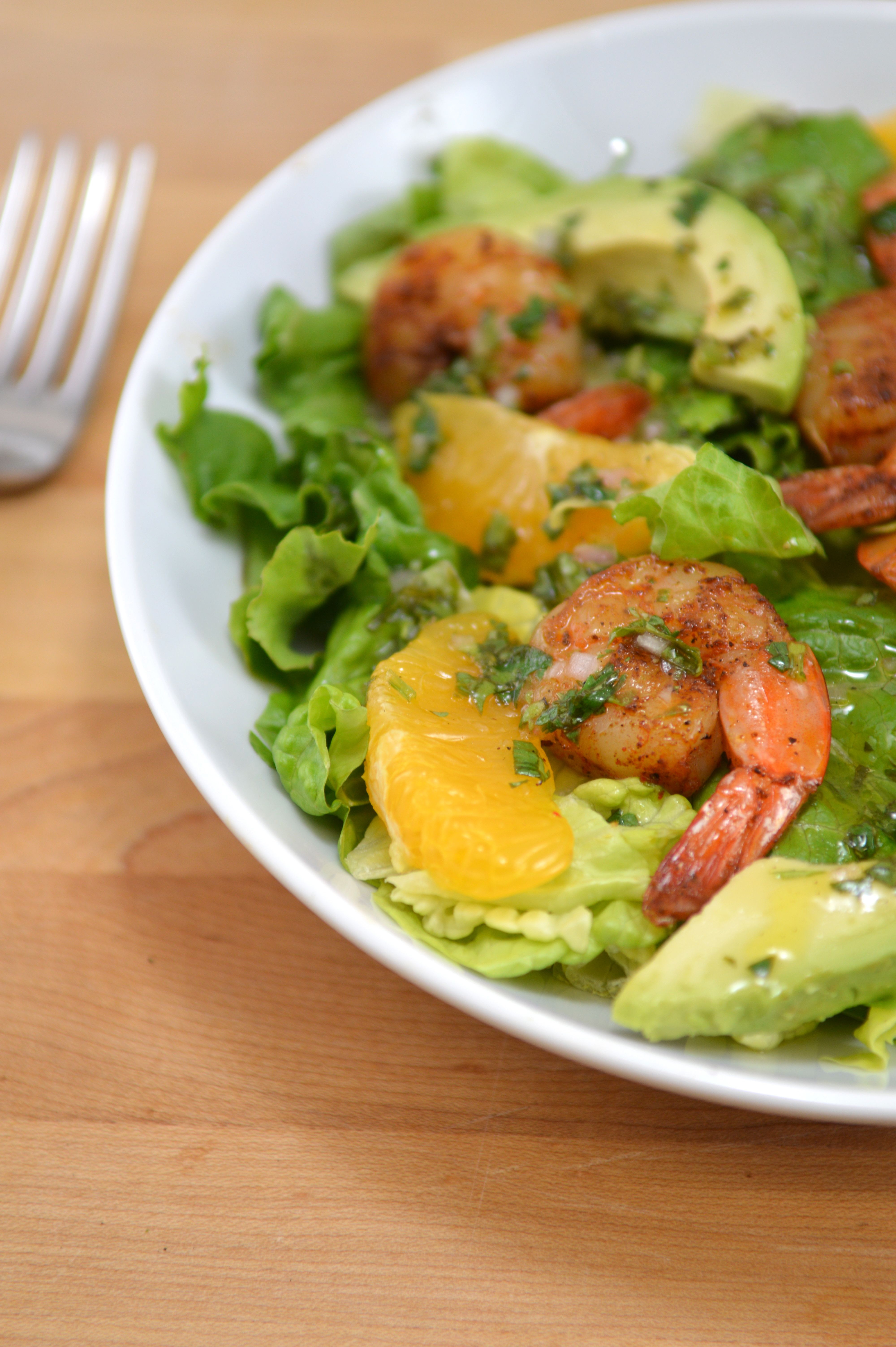 Shrimp Avocado Salad
 Shrimp and Avocado Citrus Salad