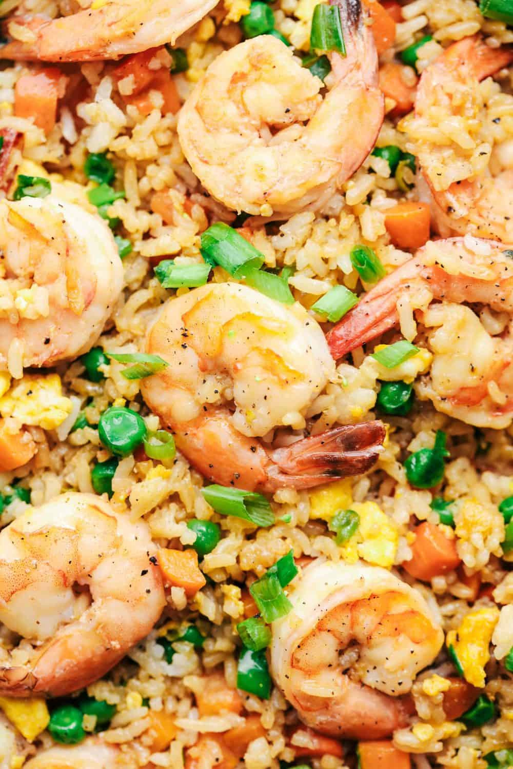 Shrimp Fried Rice
 Better than Takeout Shrimp Fried Rice