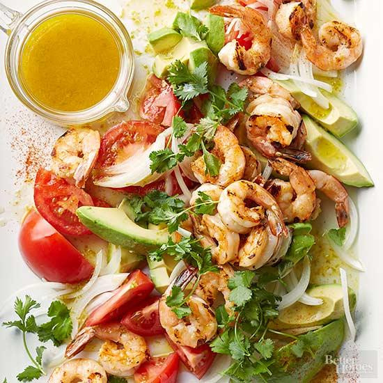 Shrimp Salad Dressings
 Quick & Easy Grilled Fish