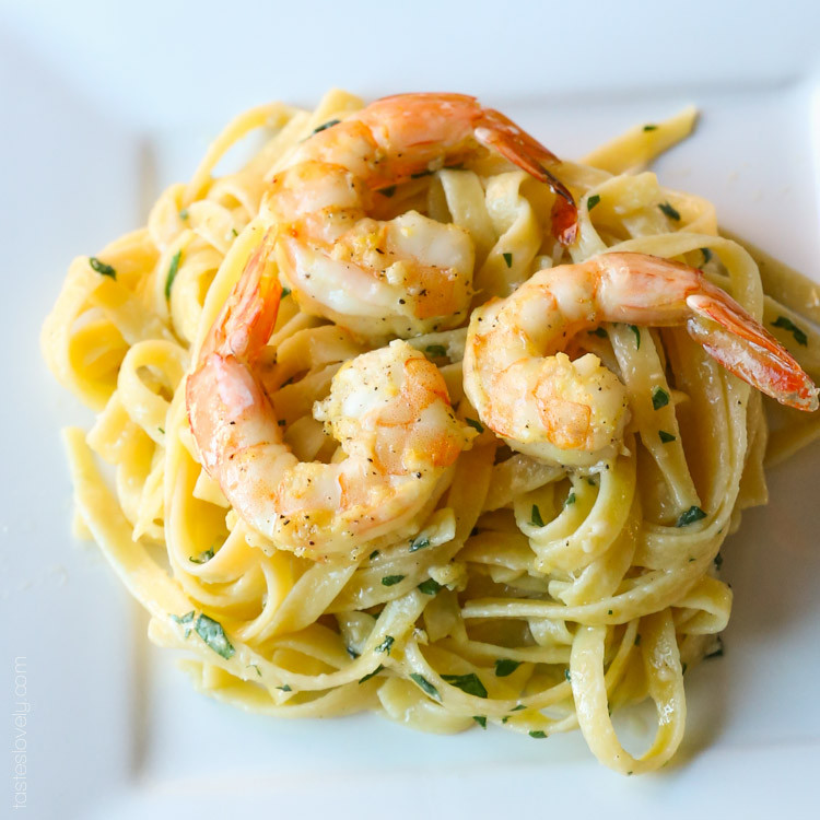 Shrimp Scampi Pasta
 Lemon Shrimp Scampi Pasta Tastes Lovely